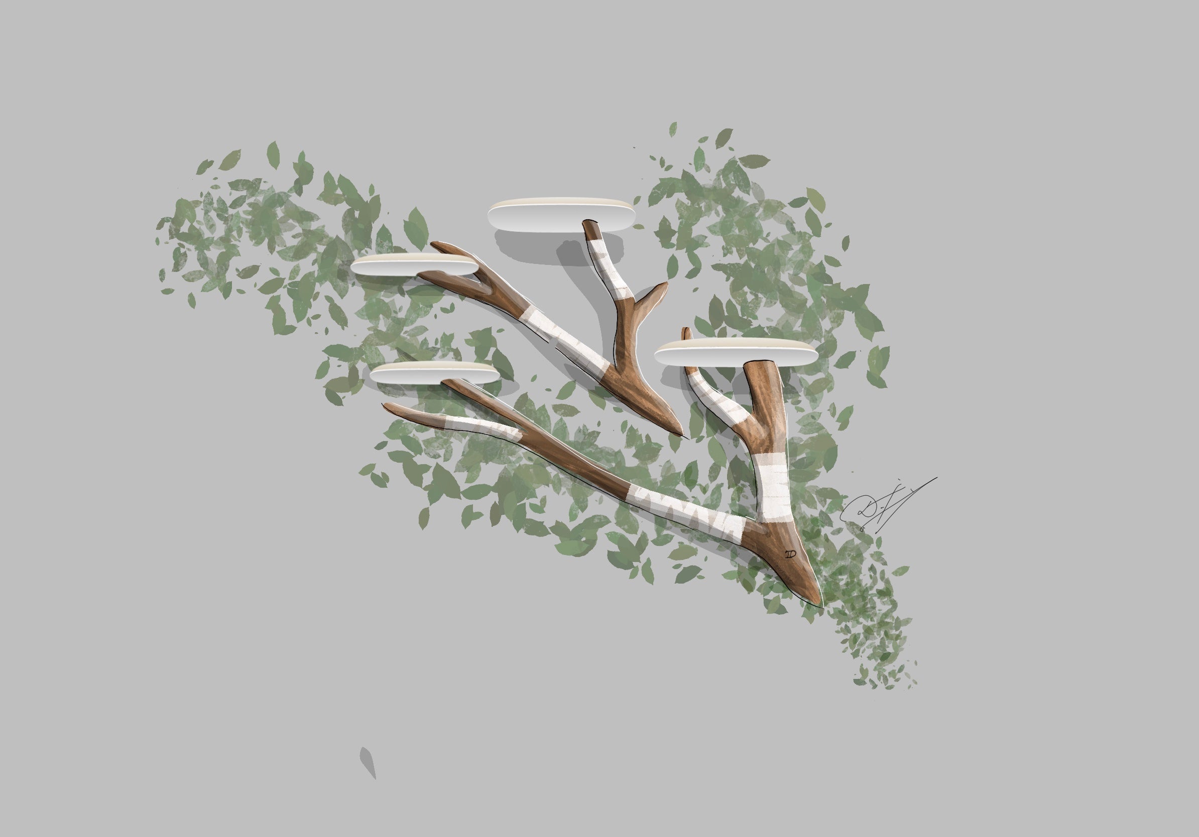 Individueller Kratzbaum für Alexander