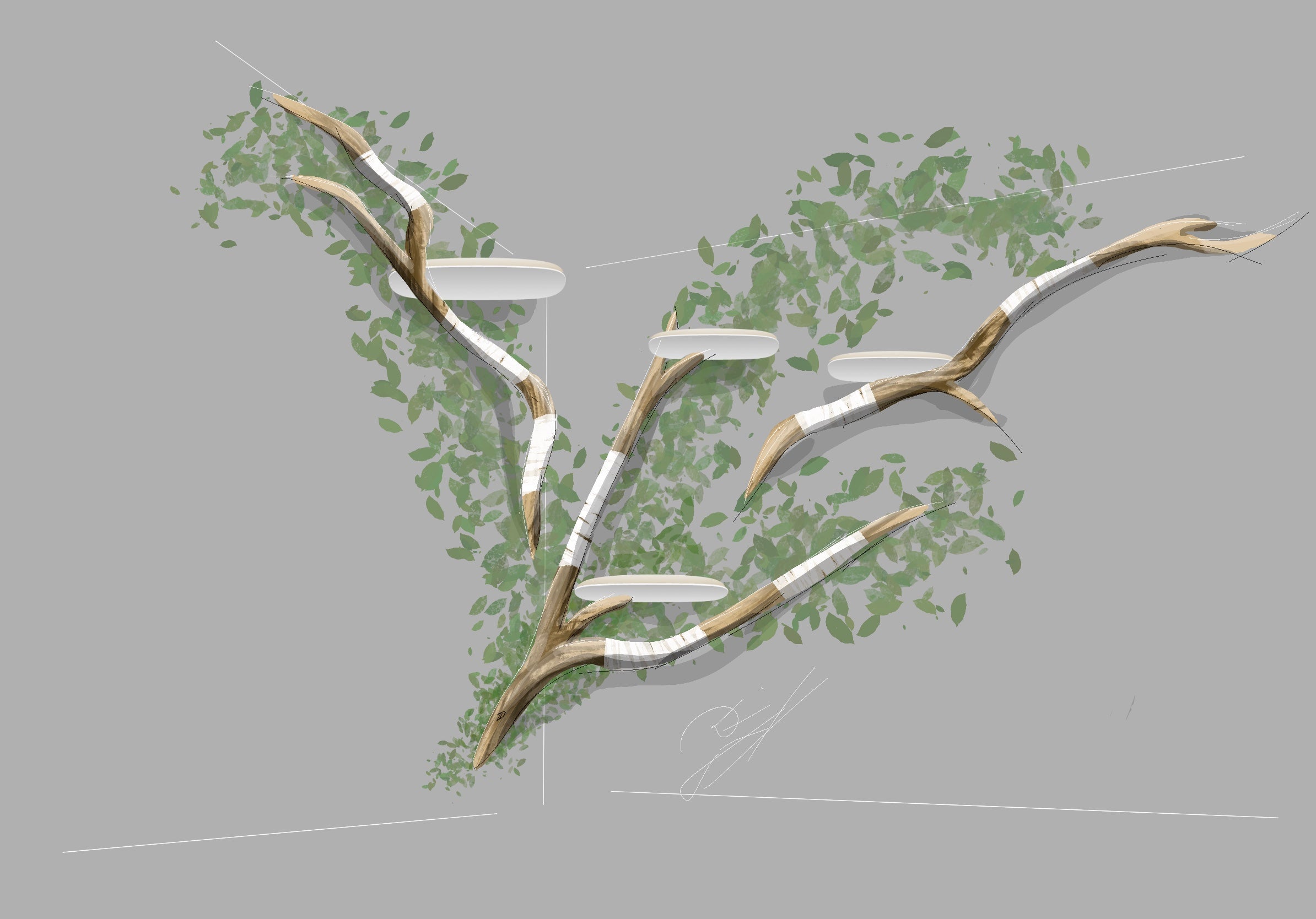 Individueller Kratzbaum für Tobias Anzahlung