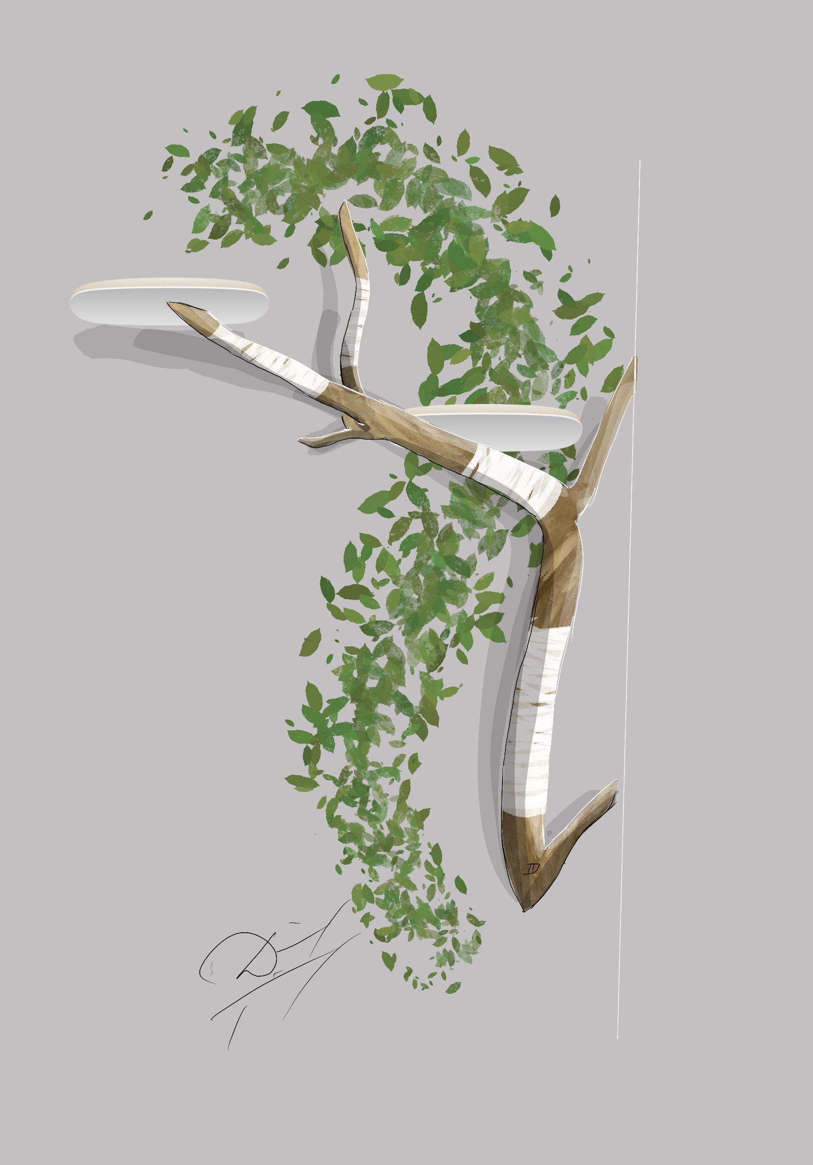 Individueller Kratzbaum für Lana