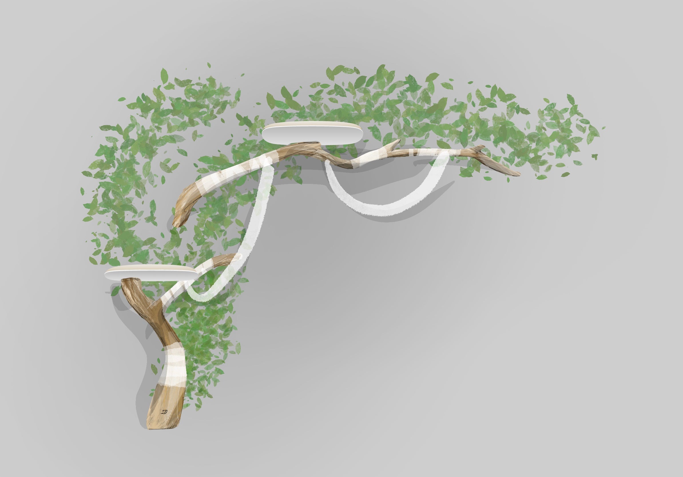 Individueller Kratzbaum für Lukas