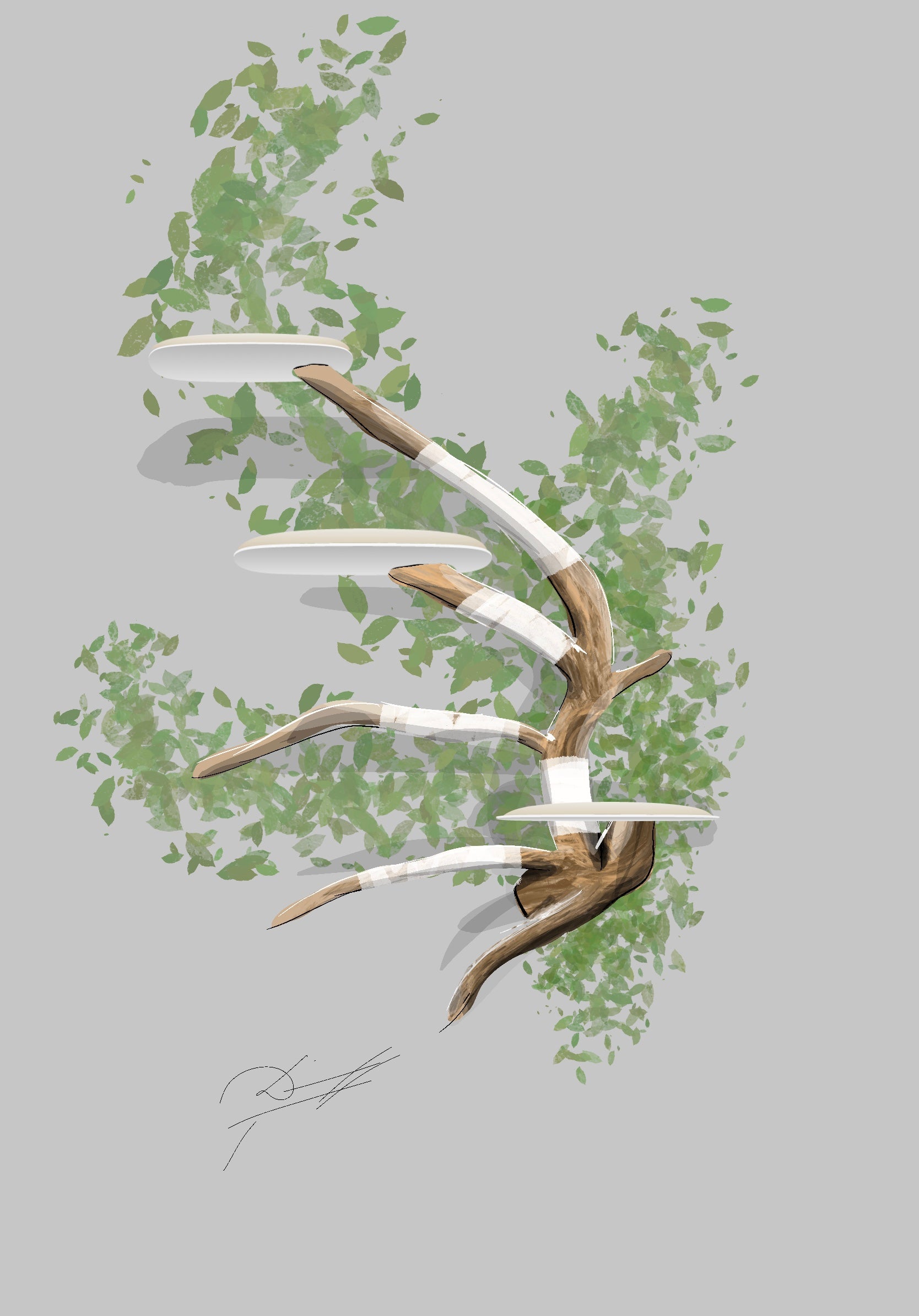 Individueller Kratzbaum für Christiane