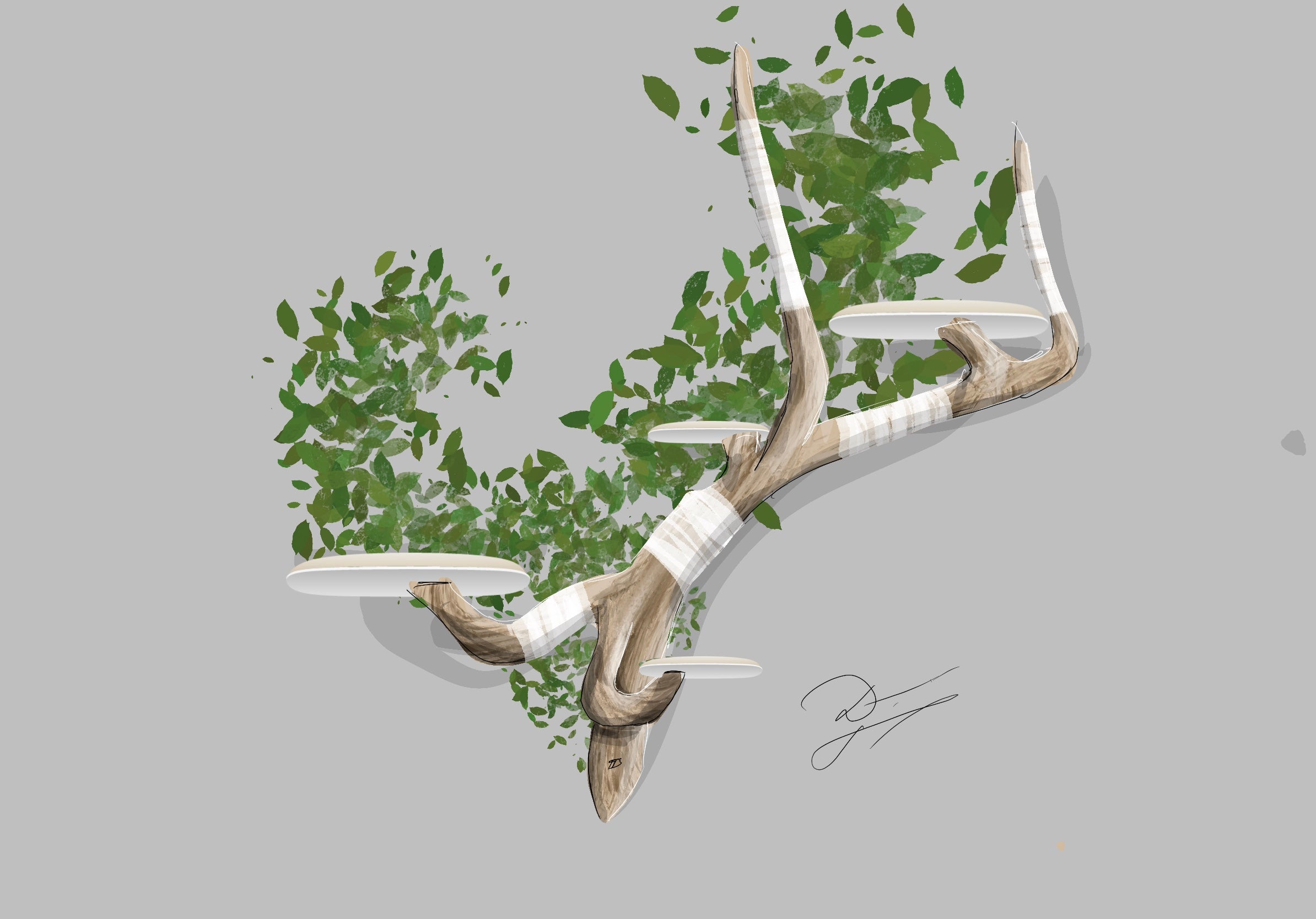 Individueller Kratzbaum für Friederike