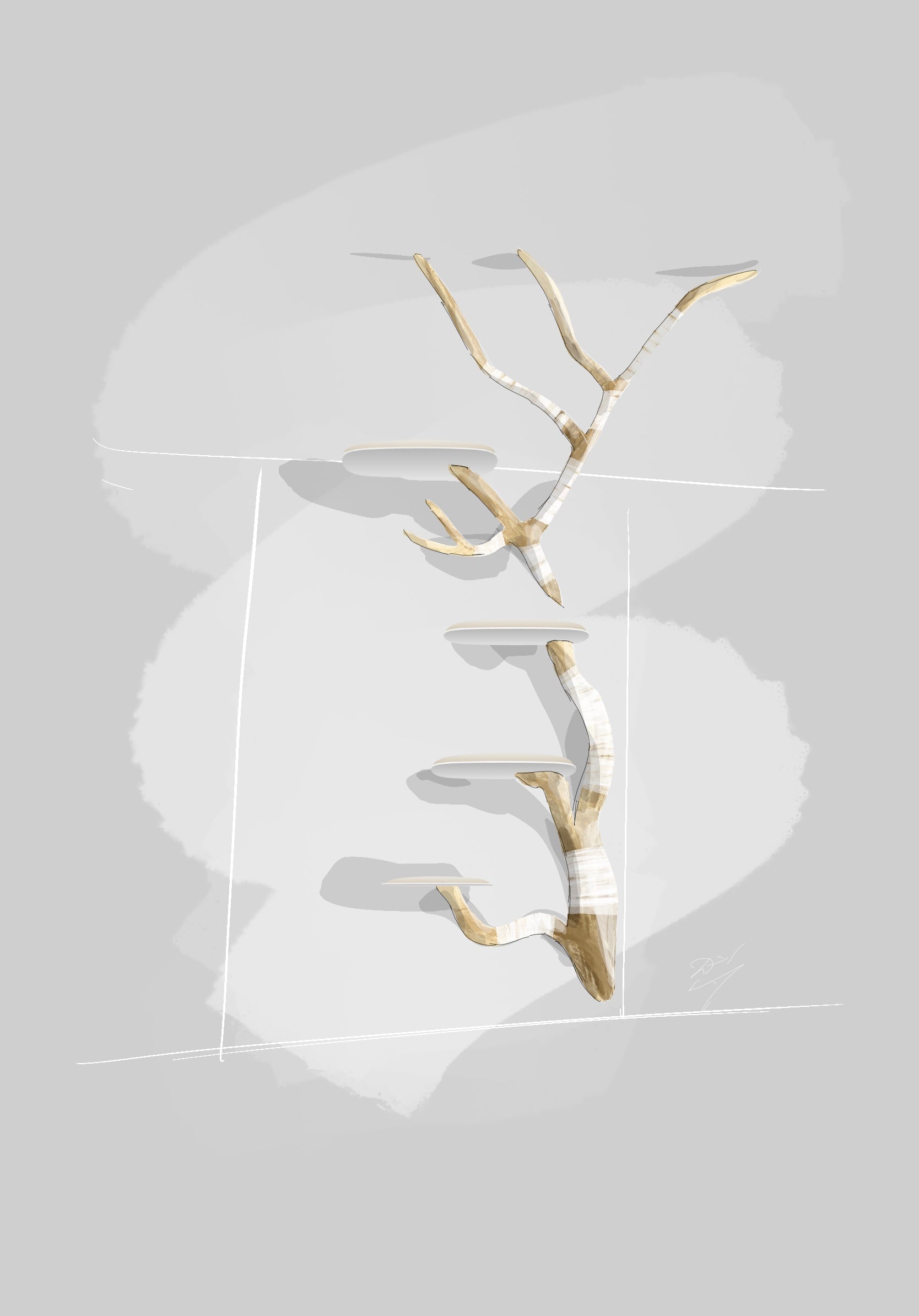 Individual Cat Tree Tanja Anzahlung