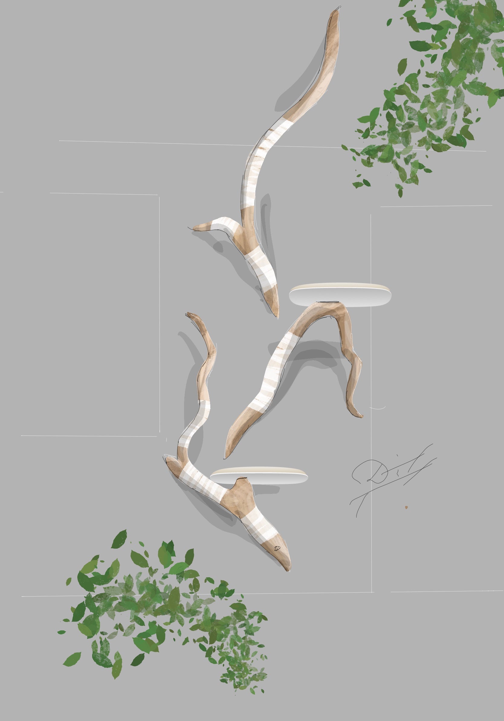 Individual Cat Tree for Fabian